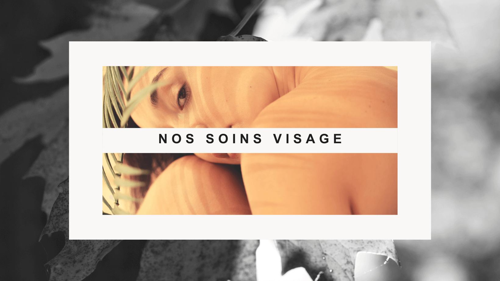 soins visage naturel