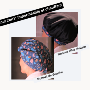 bonnet soin chauffant